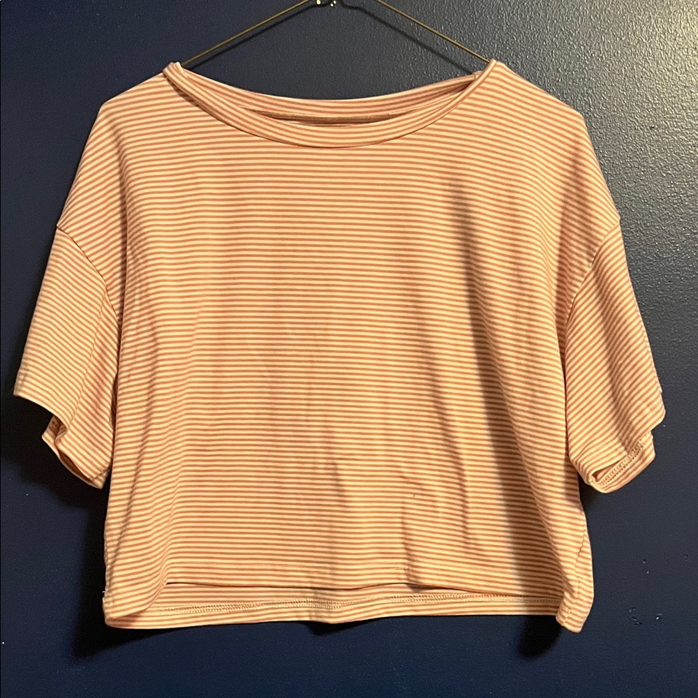 Striped Crop Top